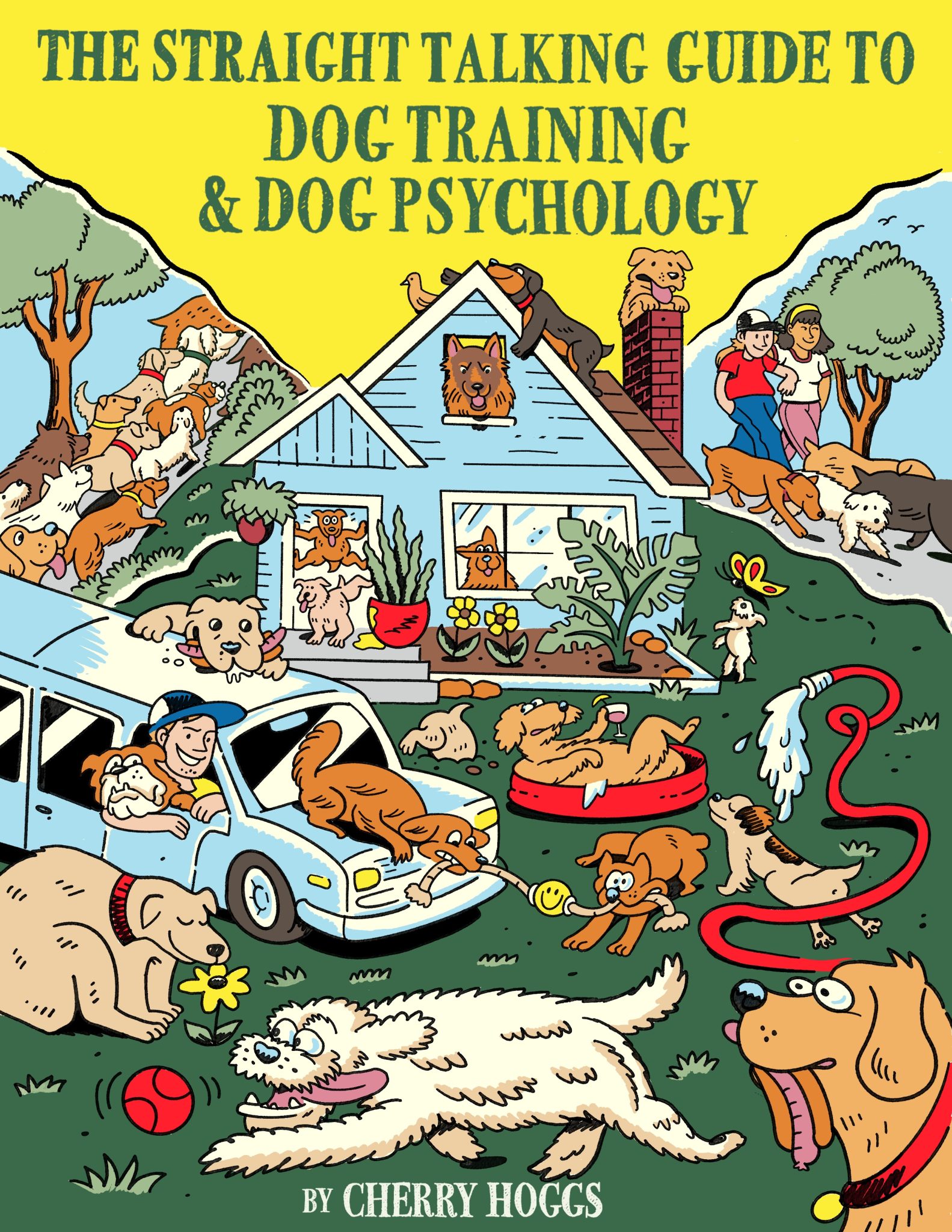 The cover of The Straight Talking Guide to Dog Training & Dog Psychology